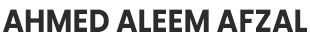 Ahmed Aleem